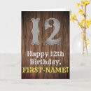 Search for country western birthday cards Rustic