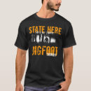 Search for bigfoot mens tshirts Sasquatch