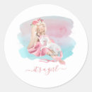 Search for ballerina baby shower stickers Cute