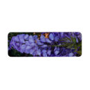 Search for beautiful blooms return address labels Elegant
