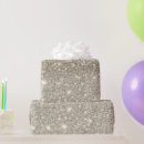 Search for glitter wrapping paper Silver