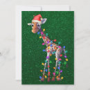 Search for funny giraffe christmas cards Festive