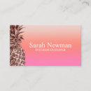 Search for pineapple business cards Salon