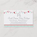 Search for baby clothes store business cards Shop