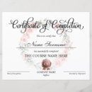 Search for certificate of completion Salon