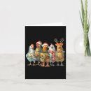 Search for funny chicken christmas cards Xmas