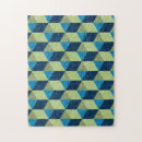 Search for hexagon puzzles Blue