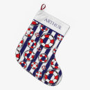 Search for coastal christmas stockings Nautical