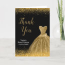 Search for sweet 16 thank you cards Gold
