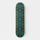 Search for turquoise pattern skateboards Vintage