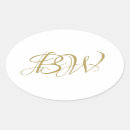 Search for couples initials stickers Gold