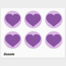 Search for bridal shower favour stickers Purple
