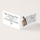 Search for veterinary business cards Veterinarian