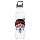 Search for day of the dead water bottles Fridamoji