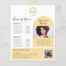 Search for promotional flyers Hair stylist