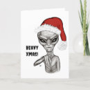Search for alien christmas cards Ufo