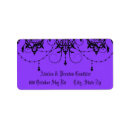 Search for lace wedding return address labels Victorian