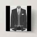 Search for bachelor party favours badges Groomsman