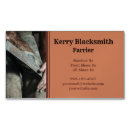 Search for horseshoeing business cards Blacksmith