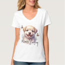 Search for cute dog womens tshirts Text
