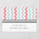 Search for aqua coral invitations Party