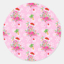 Search for flamingo pattern stickers Tropical
