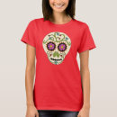 Search for sugar skull tshirts Floral