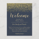 Search for welcome note Gold