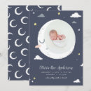 Search for star birth announcement cards Moon