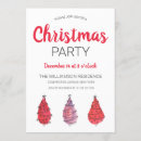 Search for red christmas invitations Simple