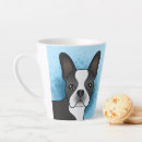 Search for boston terrier dog mugs Blue