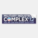 Search for industry bumper stickers Military industrial complex