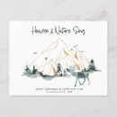 Search for watercolor forest postcards Rustic
