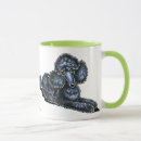 Search for black poodle mugs Cute