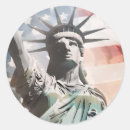 Search for lady liberty stickers Red white and blue