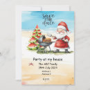 Search for summer christmas invitations Santa