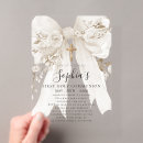 Search for rose first communion invitations Elegant