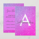 Search for monogram sweet 16 invitations Purple