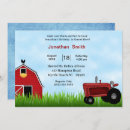 Search for ranch birthday invitations Tractor