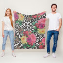 Search for cheetah blankets Girly
