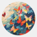 Search for colorful butterflies stickers Floral