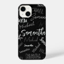 Search for couple names iphone cases Black