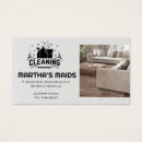 Search for house shaped business cards Maid