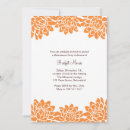 Search for orange retirement party invitations Floral