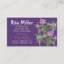 Search for thistles business cards Nature