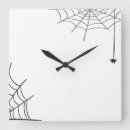 Search for spider web clocks Spooky