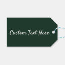 Search for dark green gift tags Thank you