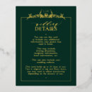 Search for gold foil border invitations Calligraphy