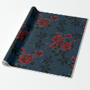 Search for red roses wrapping paper Floral