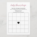Search for baby shower games programs Bingo